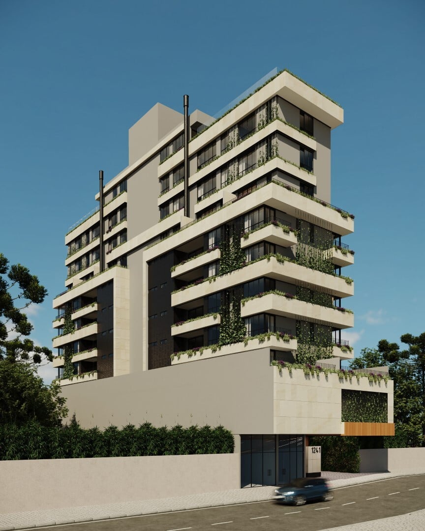 Apartamento com 2 Quartos à Venda, 92 m²em Cabral - Curitiba