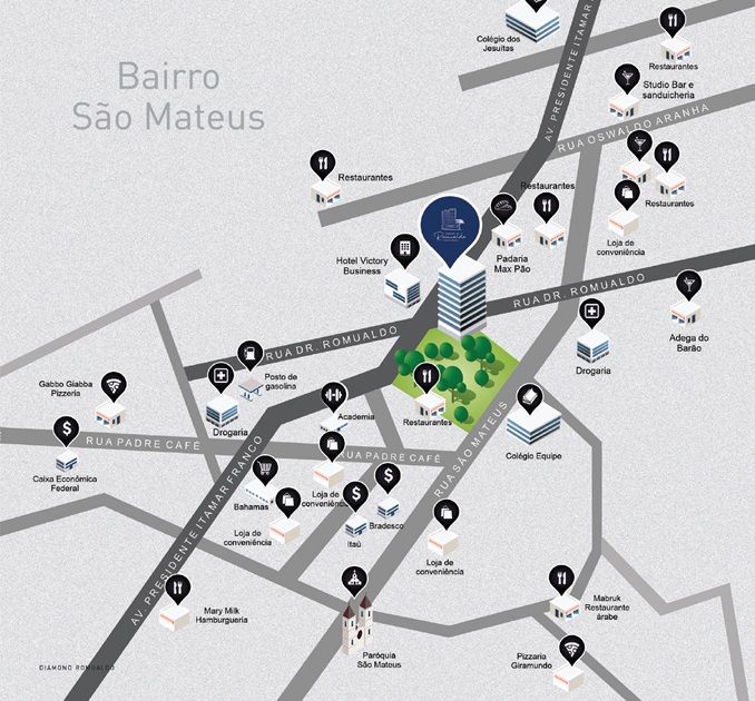 Foto do imóvel: Apartamento com 2 Quartos à Venda, 54 m² em Granbery - Juiz de Fora