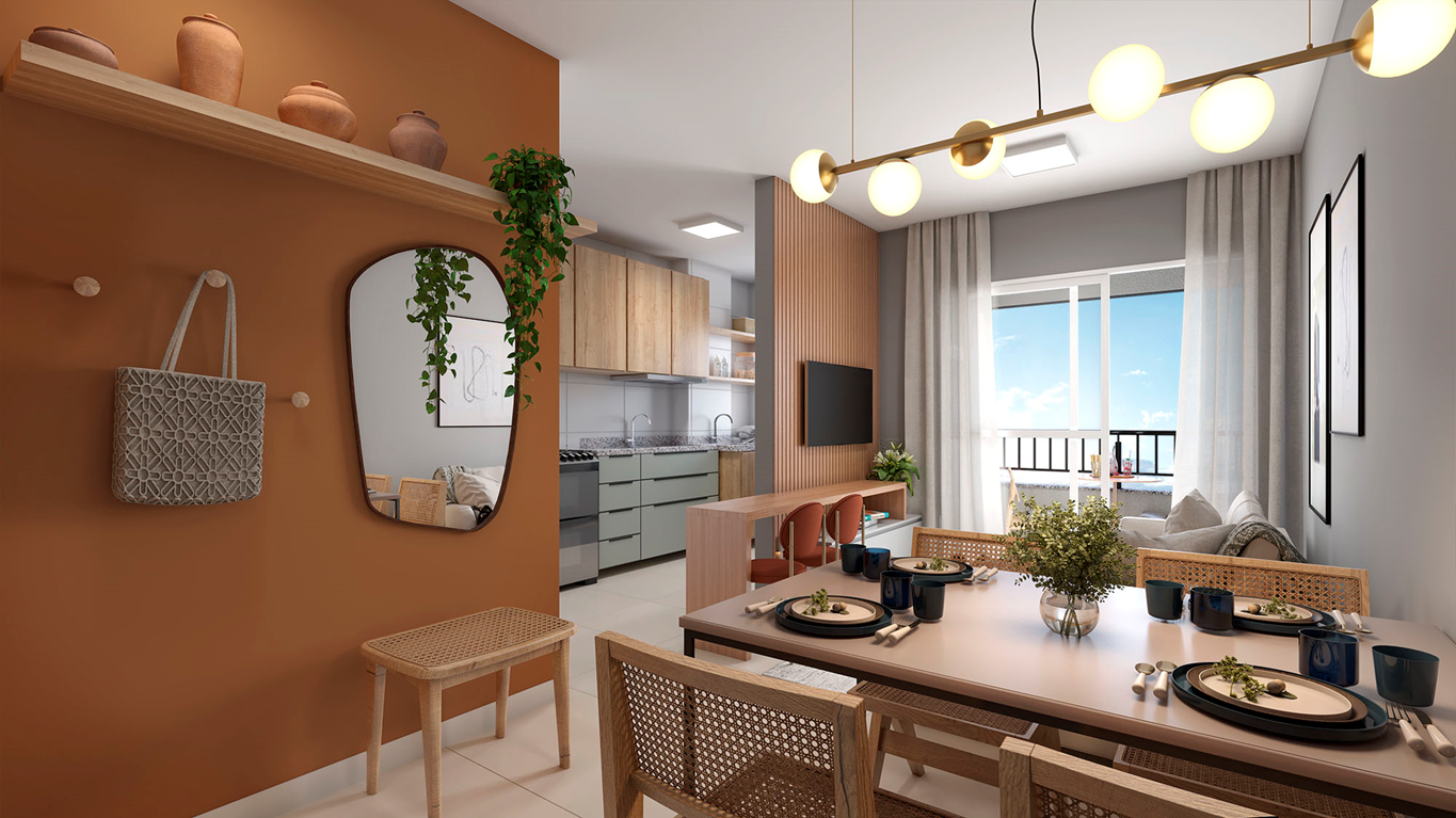 Foto do imóvel: Apartamento com 2 Quartos à Venda, 55 m² em Cruz das Almas - Maceió
