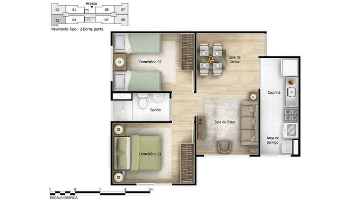 Imagem Apartamento com 2 Quartos à Venda, 41 m² em Jardim Matarazzo - São Paulo