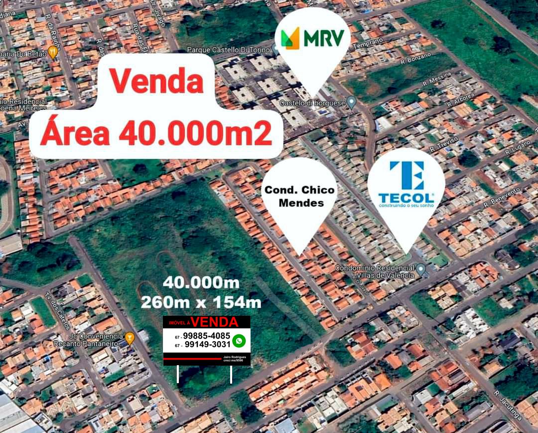 Imagem Terreno à Venda, 40 m²em Morada Verde - Campo Grande