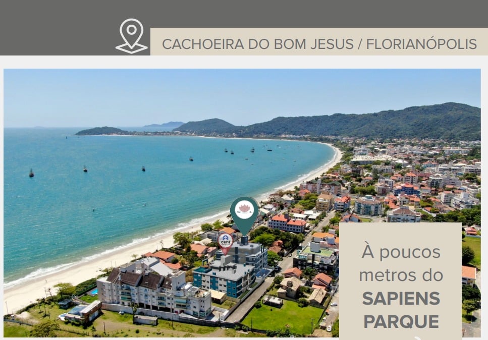Imagem Apartamento com 2 Quartos à Venda, 75 m²em Cachoeira do Bom Jesus - Florianópolis