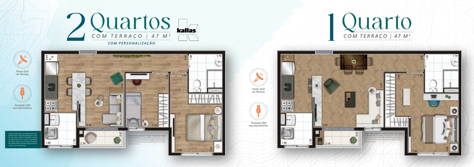 Imagem Apartamento com 2 Quartos à Venda, 47 m²em Enseada - Guarujá