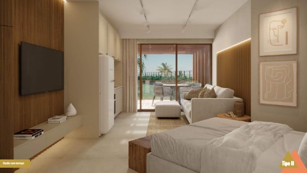 Foto do imóvel: Apartamento com 1 Quarto à Venda, 32 m² em Pina - Recife