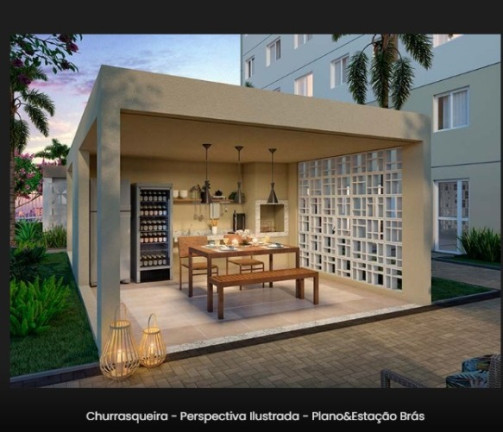 Imagem Apartamento com 2 Quartos à Venda, 32 m² em Brás - São Paulo
