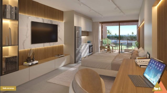 Foto do imóvel: Apartamento com 1 Quarto à Venda, 32 m² em Pina - Recife