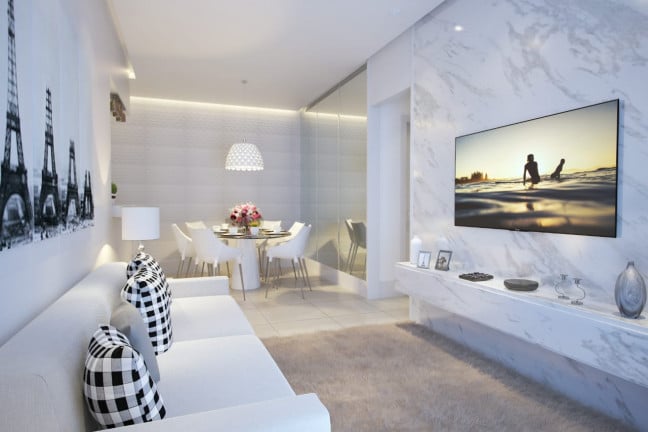 Imagem Apartamento com 2 Quartos à Venda, 87 m² em Guilhermina - Praia Grande