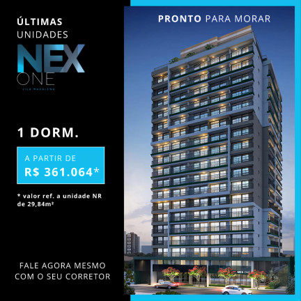 Imagem Apartamento com 1 Quarto à Venda, 30 m² em Sumaré - São Paulo
