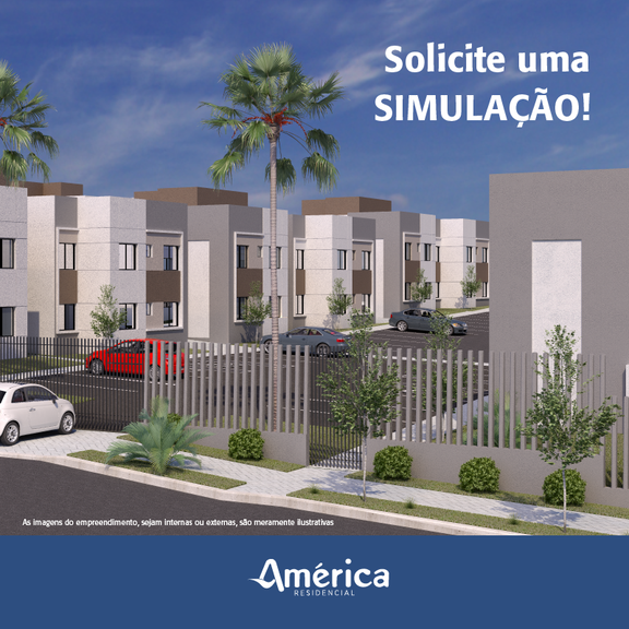 Imagem Apartamento com 2 Quartos à Venda, 48 m² em Eucaliptos - Fazenda Rio Grande