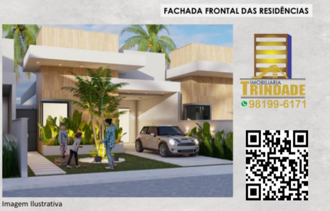 Imagem Casa de Condomínio com 3 Quartos à Venda, 160 m² em Cohatrac IV - São Luís