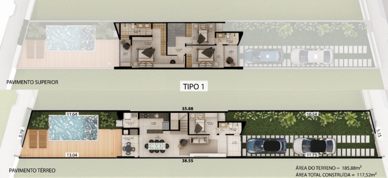 Imagem Casa com 4 Quartos à Venda, 119 m² em Tamatanduba - Eusébio