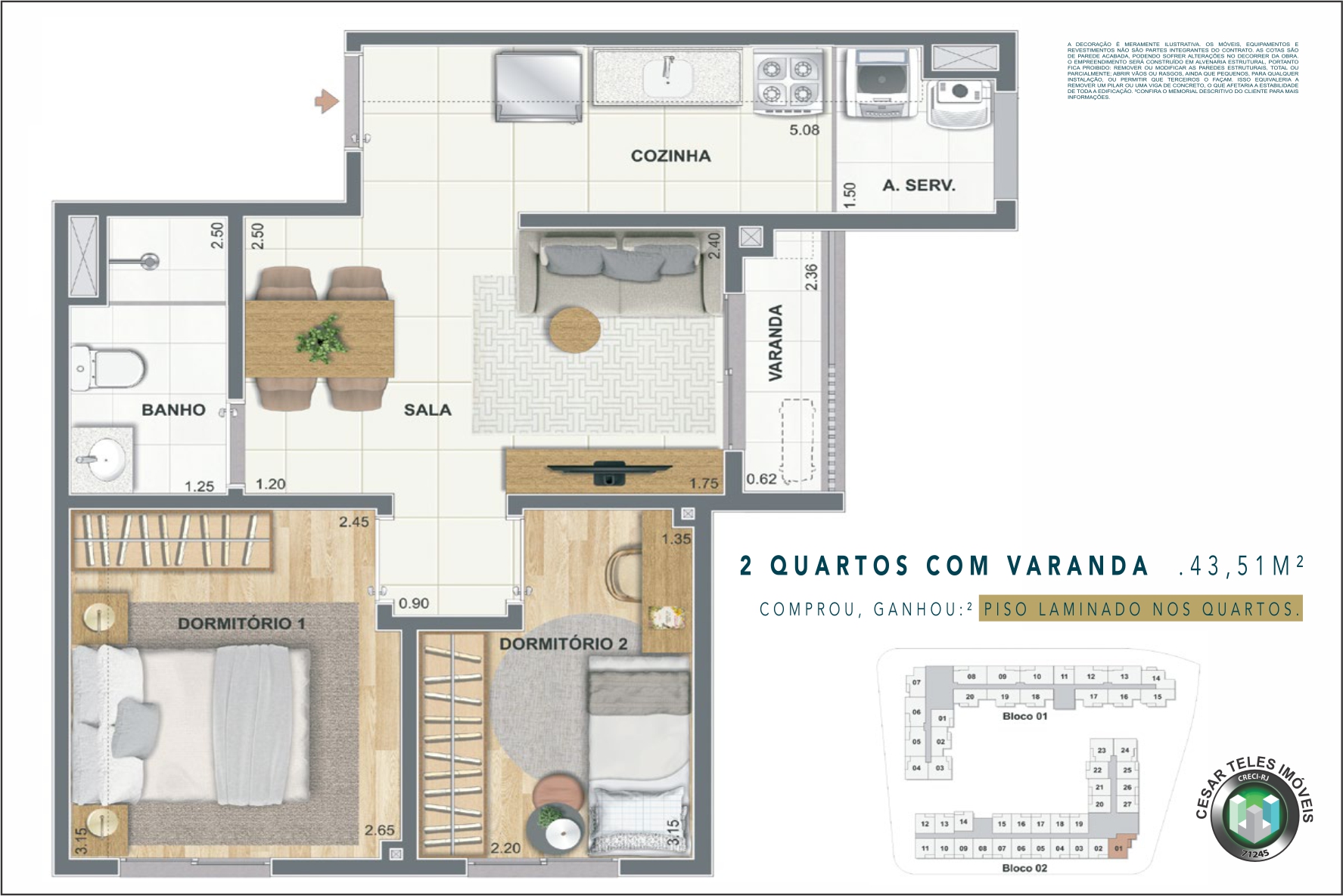 Foto do imóvel: Apartamento com 1 Quarto à Venda, 32 m² em Centro - Niterói