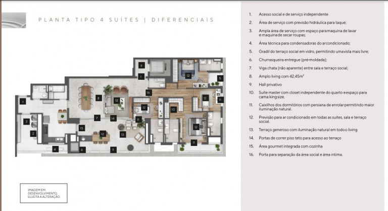 Imagem Apartamento com 4 Quartos à Venda, 190 m² em Brooklin Paulista - São Paulo