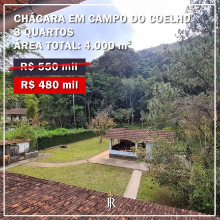 Imagem Chácara com 3 Quartos à Venda,  em Campo do Coelho - Nova Friburgo