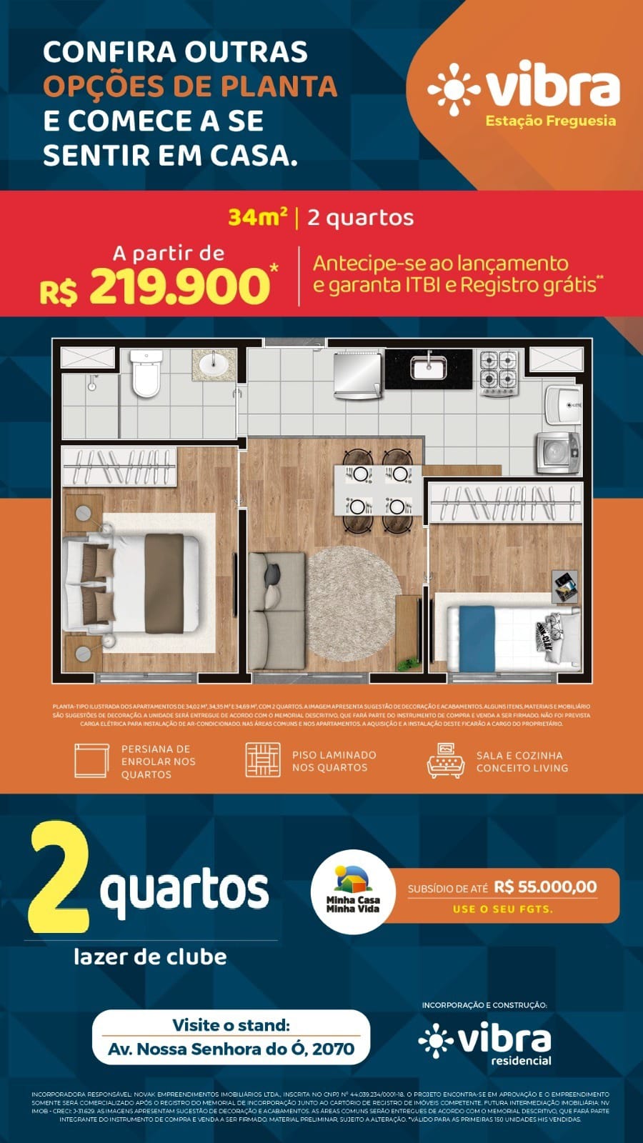 Imagem Apartamento com 2 Quartos à Venda, 41 m²em Limão - São Paulo