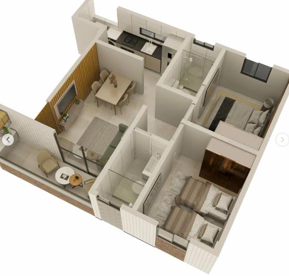 Apartamento com 2 Quartos à Venda, 51 m²em Iputinga - Recife