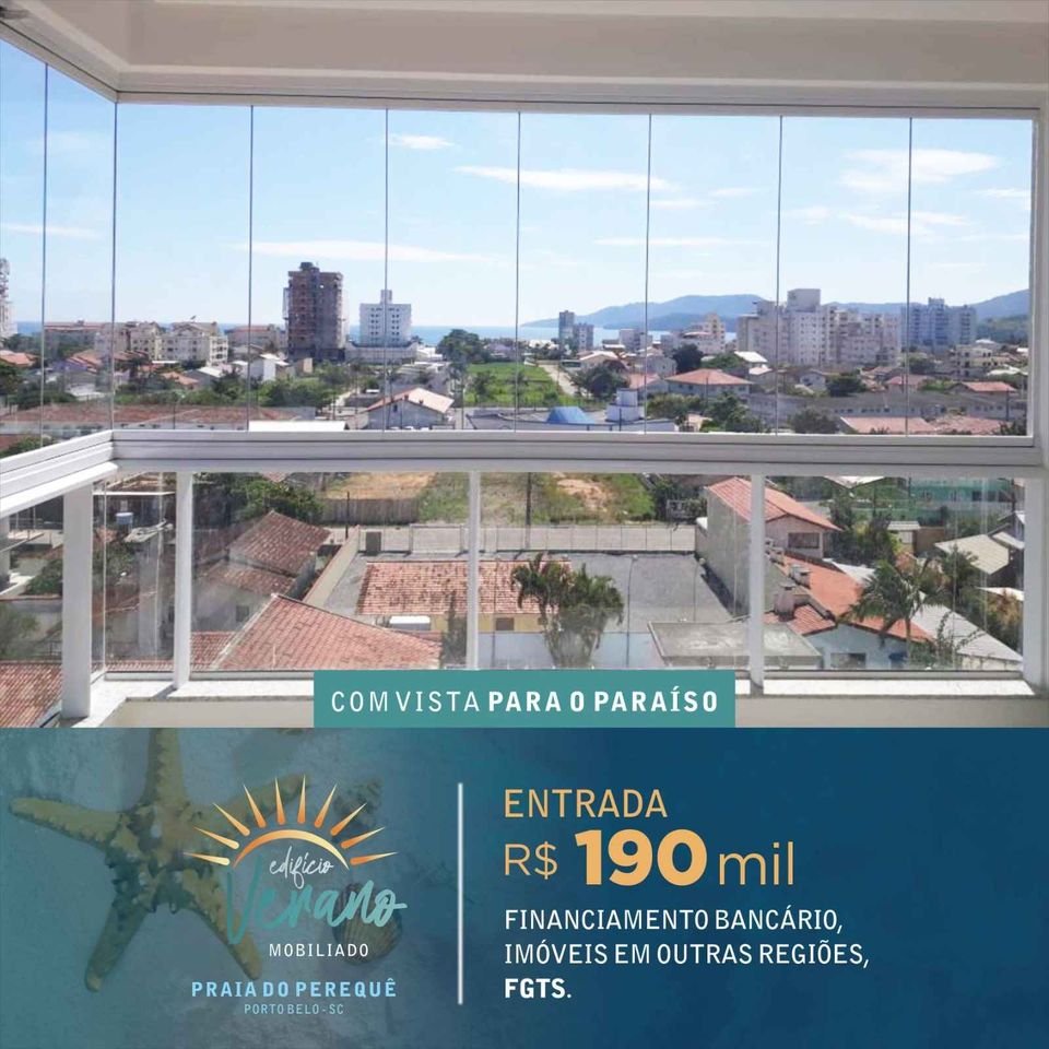 Imagem Apartamento com 3 Quartos à Venda, 120 m²em Perequê - Porto Belo