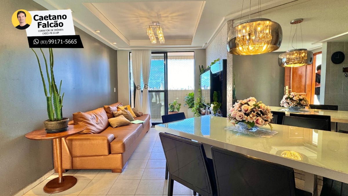 Foto do imóvel: Apartamento com 3 Quartos à Venda, 79 m² em Treze de Maio - João Pessoa