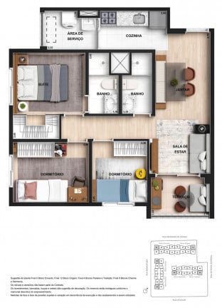 Imagem Apartamento com 2 Quartos à Venda, 51 m² em Chácara Santo Antônio (Zona Leste) - São Paulo