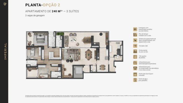 Apartamento com 4 Quartos à Venda, 240 m² em Cidade Jardim - São Paulo