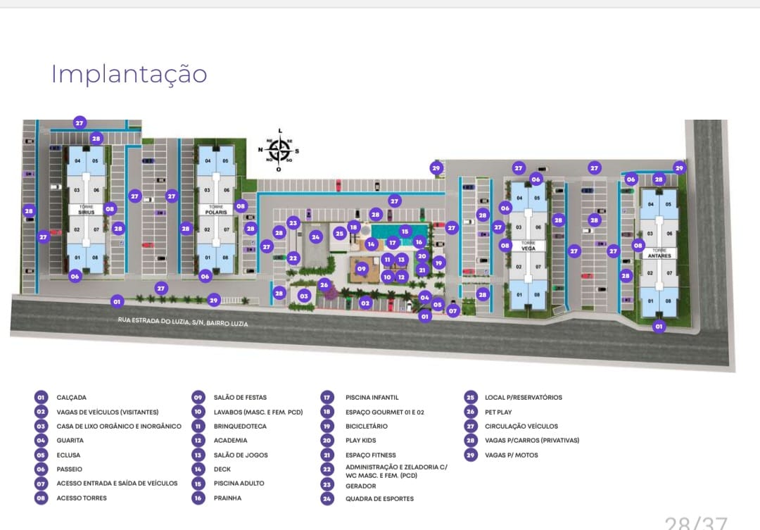Apartamento com 2 Quartos à Venda, 54 m²em PATAMARES - SALVADOR