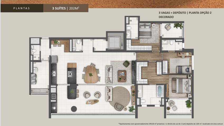 Foto do imóvel: Apartamento com 4 Quartos à Venda, 170 m² em Cidade Monções - São Paulo