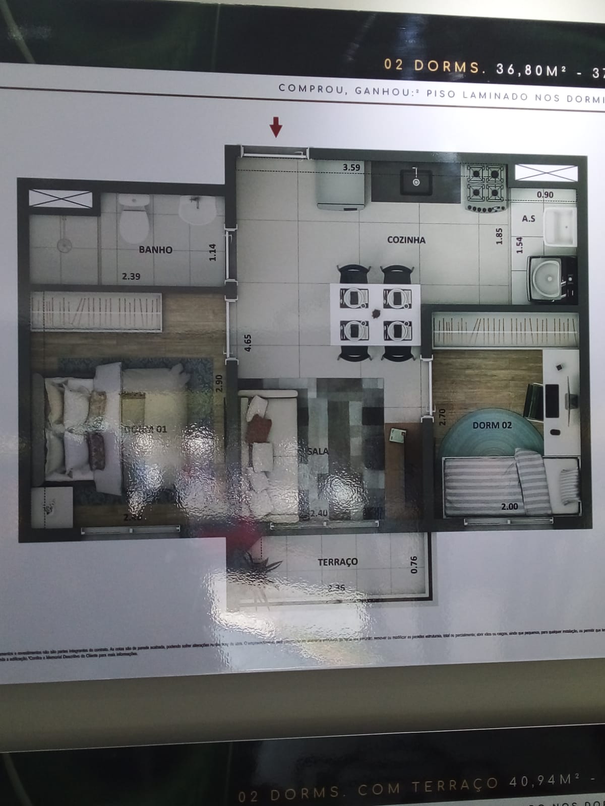 Foto do imóvel: Apartamento com 2 Quartos à Venda, 37 m²em Campo Grande - São Paulo