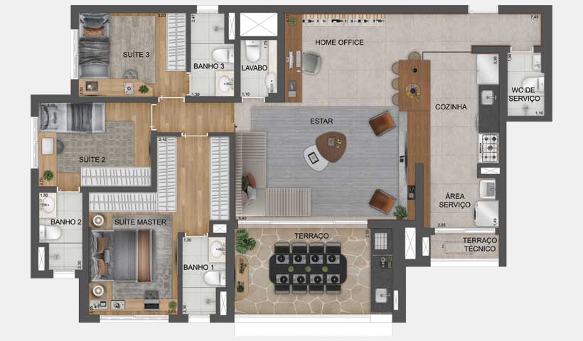 Imagem Apartamento com 4 Quartos à Venda, 126 m²em Mooca - São Paulo