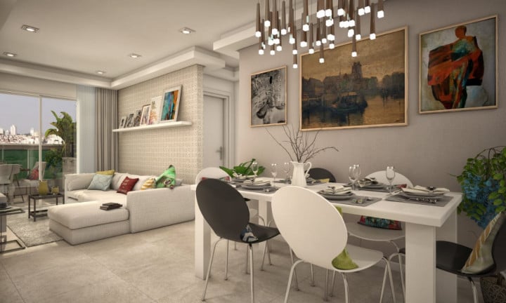 Imagem Apartamento com 2 Quartos à Venda, 60 m² em Caiçara - Praia Grande