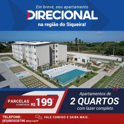 Imagem Apartamento com 2 Quartos à Venda, 50 m² em Siqueira - Fortaleza