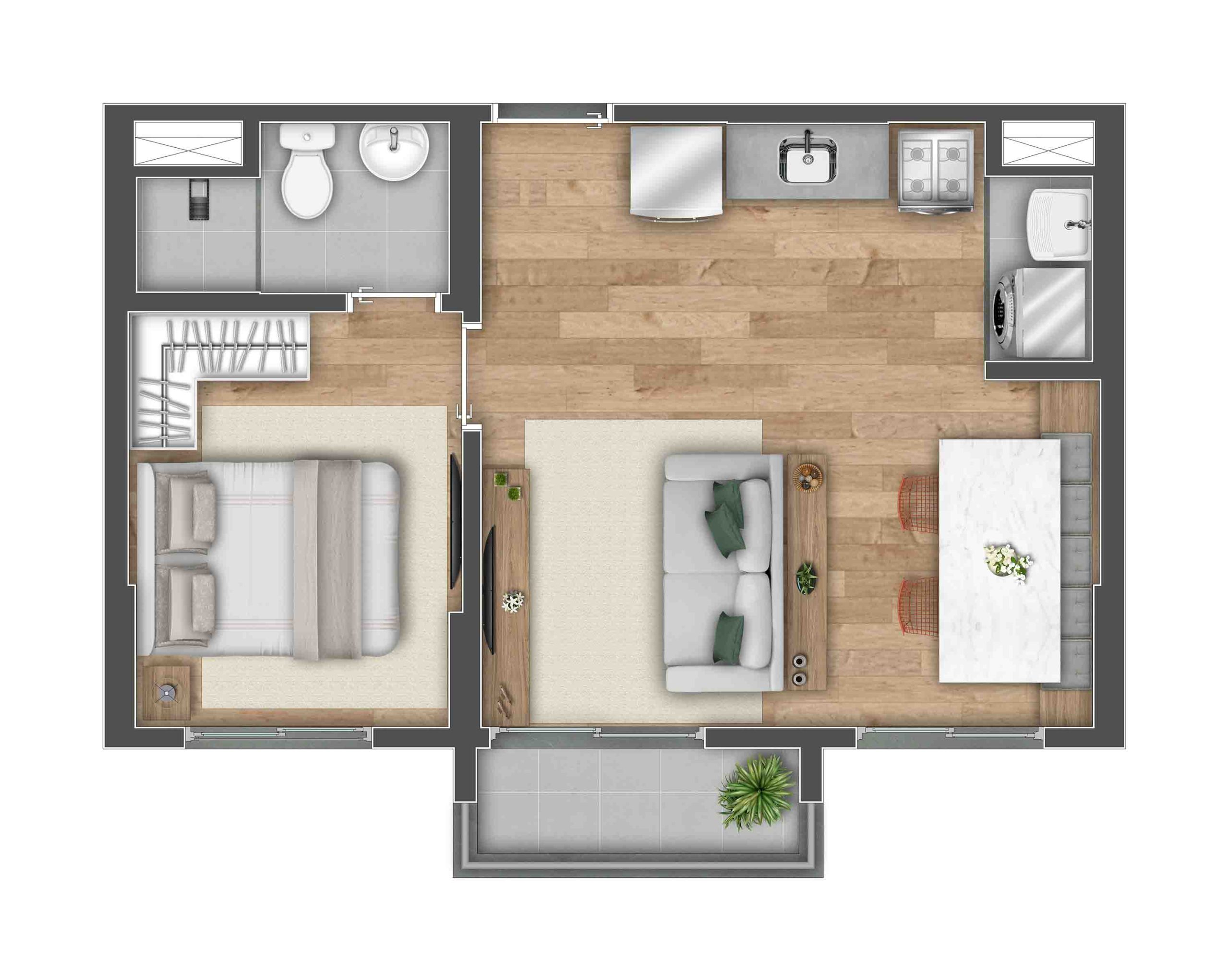 Apartamento com 2 Quartos à Venda, 37 m²em Limão - São Paulo