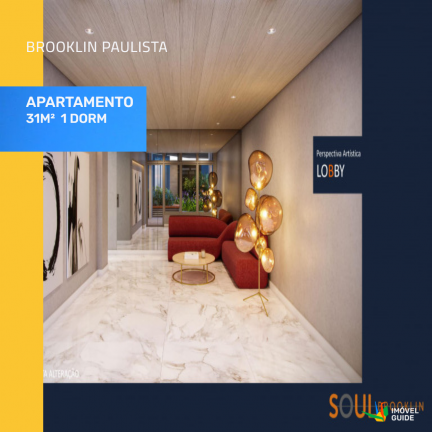 Imagem Apartamento com 1 Quarto à Venda, 31 m² em Jardim Das Acácias - São Paulo