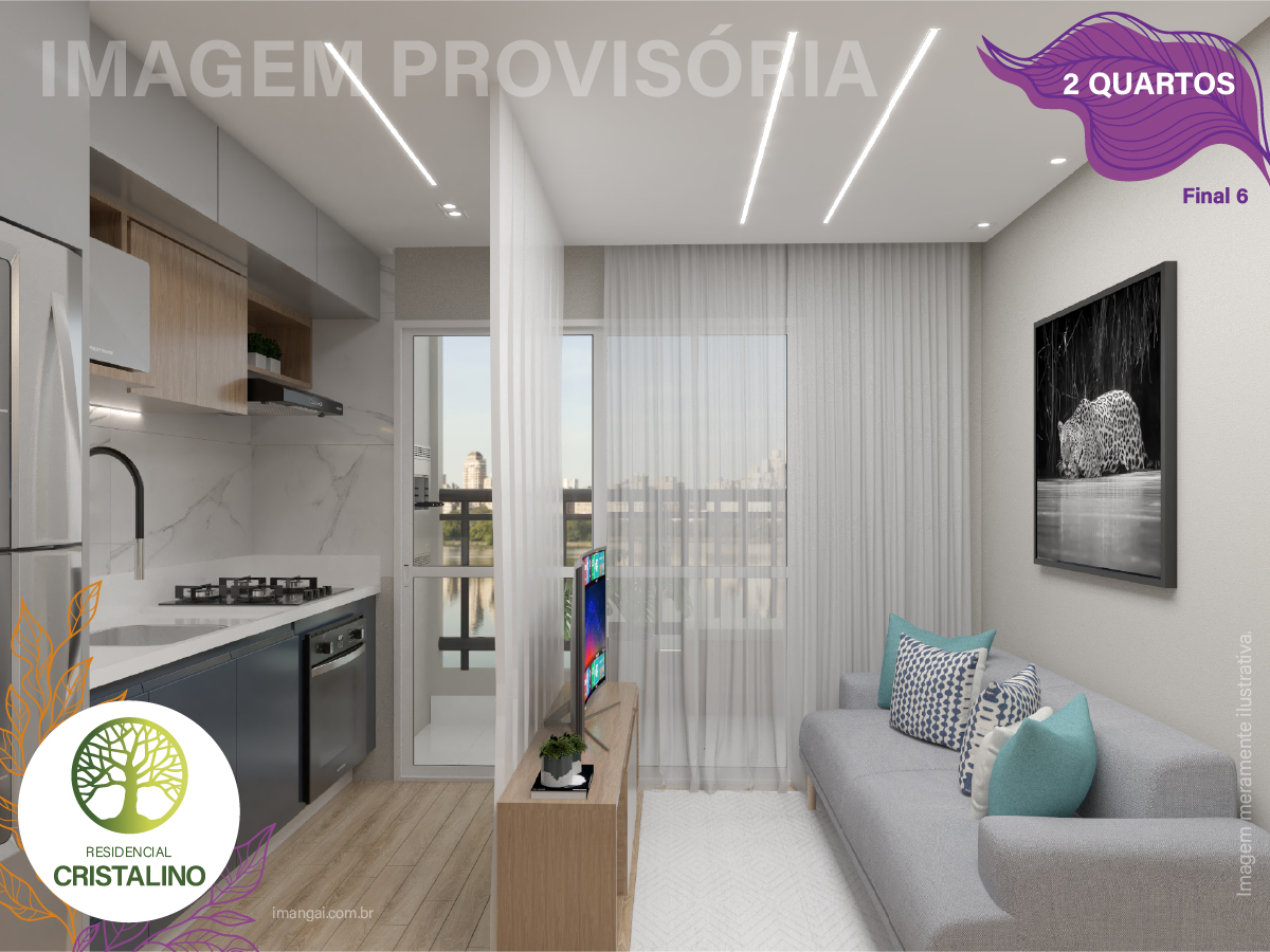 Apartamento com 2 Quartos à Venda, 36 m²em Parque das Paineiras - São Paulo