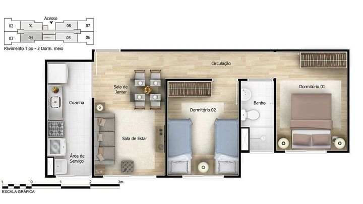 Imagem Apartamento com 2 Quartos à Venda, 41 m² em Jardim Matarazzo - São Paulo