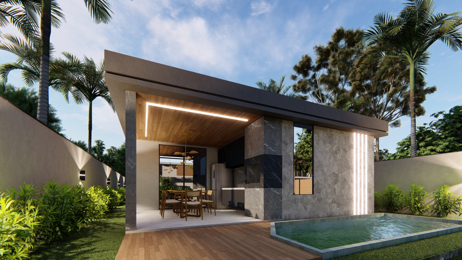 Foto do imóvel: Casa de Condomínio com 3 Quartos à Venda, 141 m² em Cidade Alpha - Eusébio