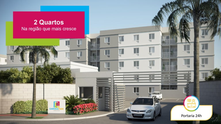 Apartamento com 2 Quartos à Venda, 45 m²em Guaratiba - Rio de Janeiro