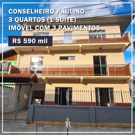Imagem Casa com 3 Quartos à Venda,  em Conselheiro Paulino - Nova Friburgo