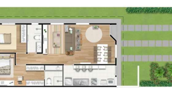 Imagem Casa de Condomínio com 3 Quartos à Venda, 72 m² em Condomínio Residencial Viva Vista - Sumaré