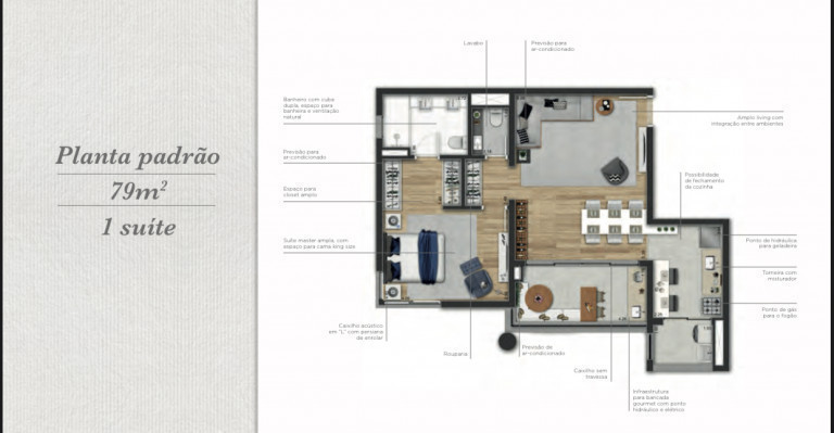 Imagem Apartamento com 2 Quartos à Venda, 79 m² em Indianópolis - São Paulo