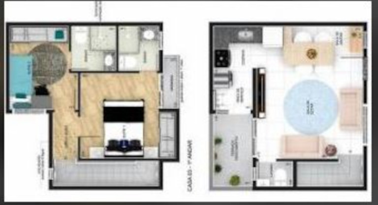 Imagem Casa de Condomínio com 3 Quartos à Venda,  em Centro - Diadema