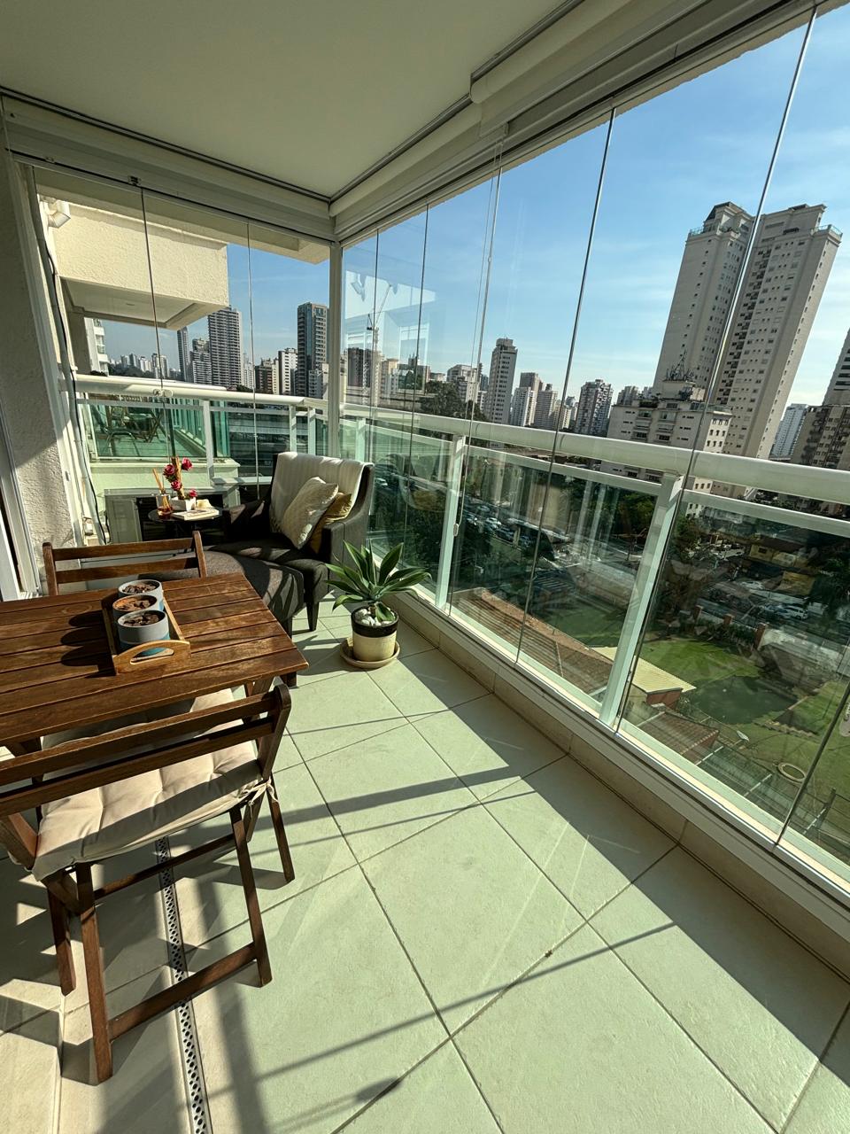 Foto do imóvel: Apartamento com 1 Quarto para Alugar, 50 m² em Campo Belo - São Paulo