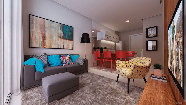 Imagem Apartamento com 2 Quartos à Venda, 49 m² em Praia De Fora - Palhoça