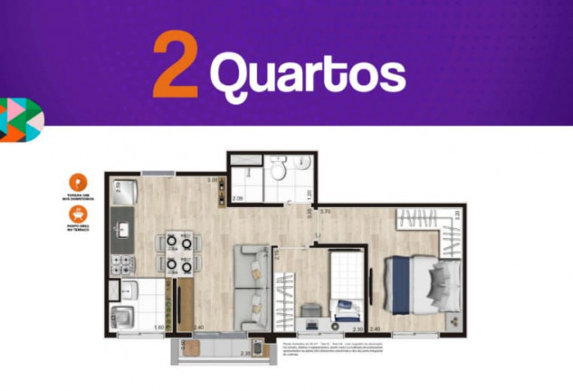 Imagem Apartamento com 1 Quarto à Venda,  em Centro - São Paulo