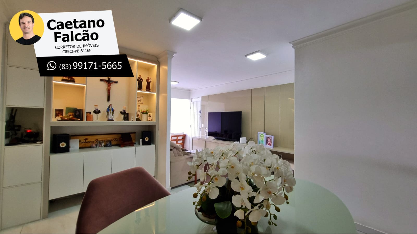 Imagem Apartamento com 3 Quartos à Venda, 125 m²em Intermares - Cabedelo