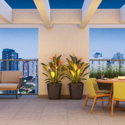Imagem Apartamento com 1 Quarto à Venda, 27 m² em Jardim das Acácias - São Paulo