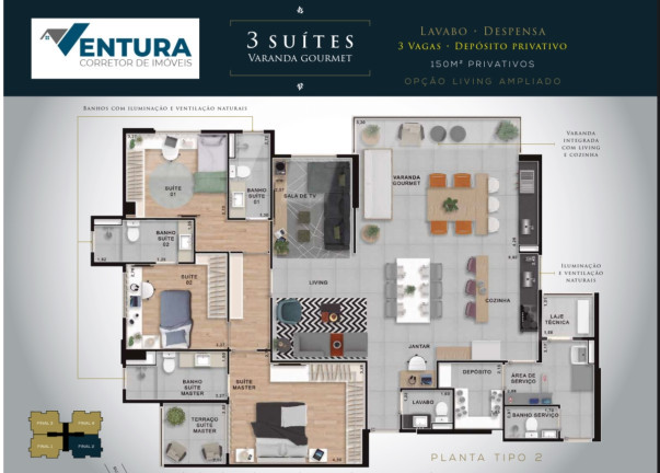 Imagem Apartamento com 3 Quartos à Venda,  em Vila Tijuco - Guarulhos