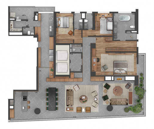 Imagem Apartamento com 4 Quartos à Venda, 285 m² em Itaim Bibi - São Paulo