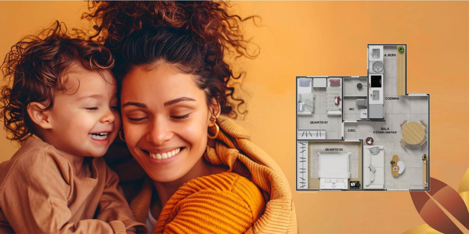 Foto do imóvel: Apartamento com 2 Quartos à Venda, 41.380 m² em Registro - Feira de Santana
