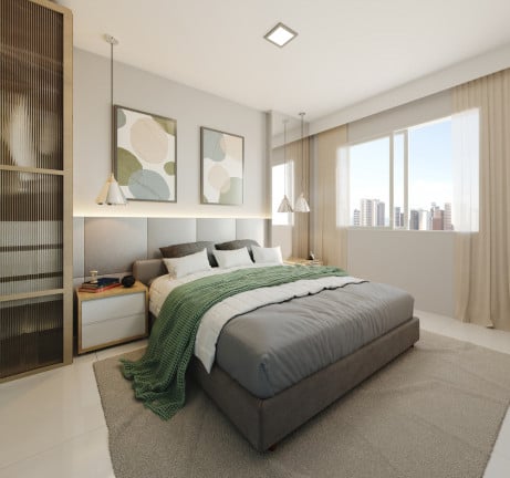 Imagem Apartamento com 2 Quartos à Venda, 66 m² em Aldeota - Fortaleza