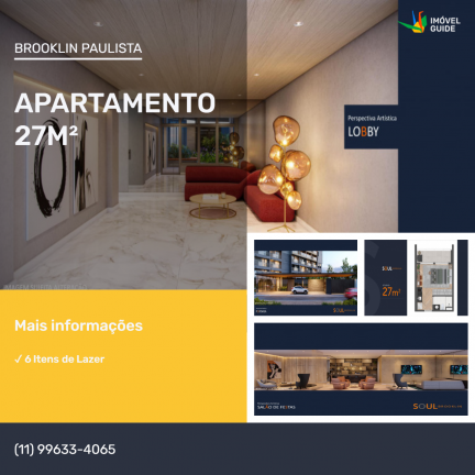 Imagem Apartamento à Venda, 27 m² em Jardim Das Acácias - São Paulo